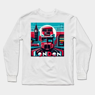 London Bus Long Sleeve T-Shirt
